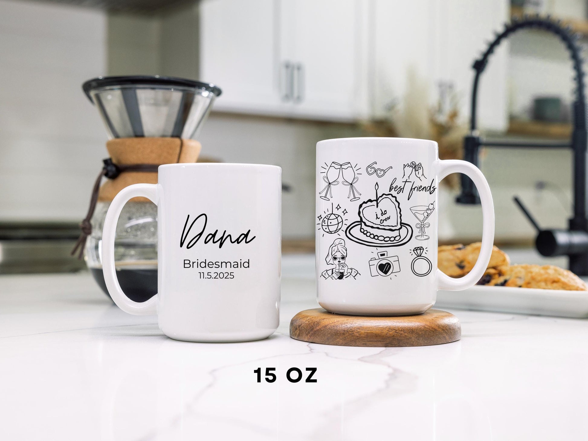 Bridesmaid Proposal Mug | Going to the Chapel Mug | Personalized Bridal Party Gift | Maid of Honor, Matron of Honor Mug | Bachelorette Proposal Gift | Custom Bridesmaid Mug | Wedding Party Gift Personalized Proposal Mug | Unique Bridal Party Keepsake