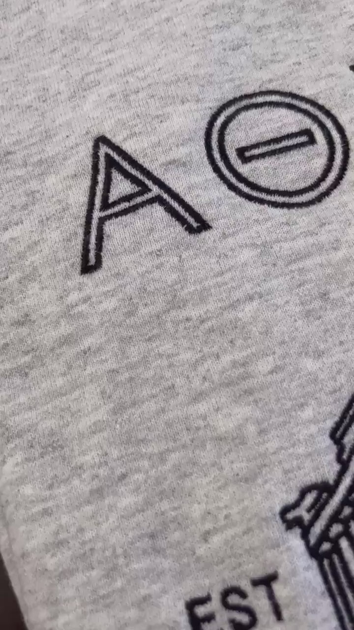 Athens Greece Embroidered Unisex Sweatshirt - Cozy and Stylish Sweatshirt for Travel Lovers and Locals